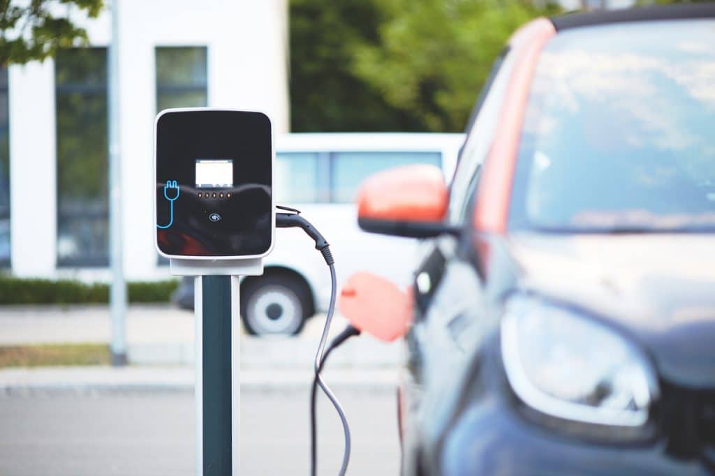 An electric car